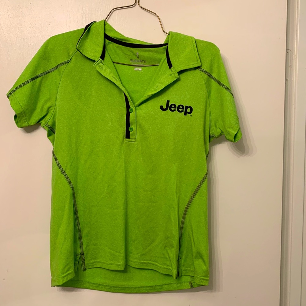 Women’s Jeep Polo - Lime Green
